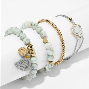 Marble design bracelets